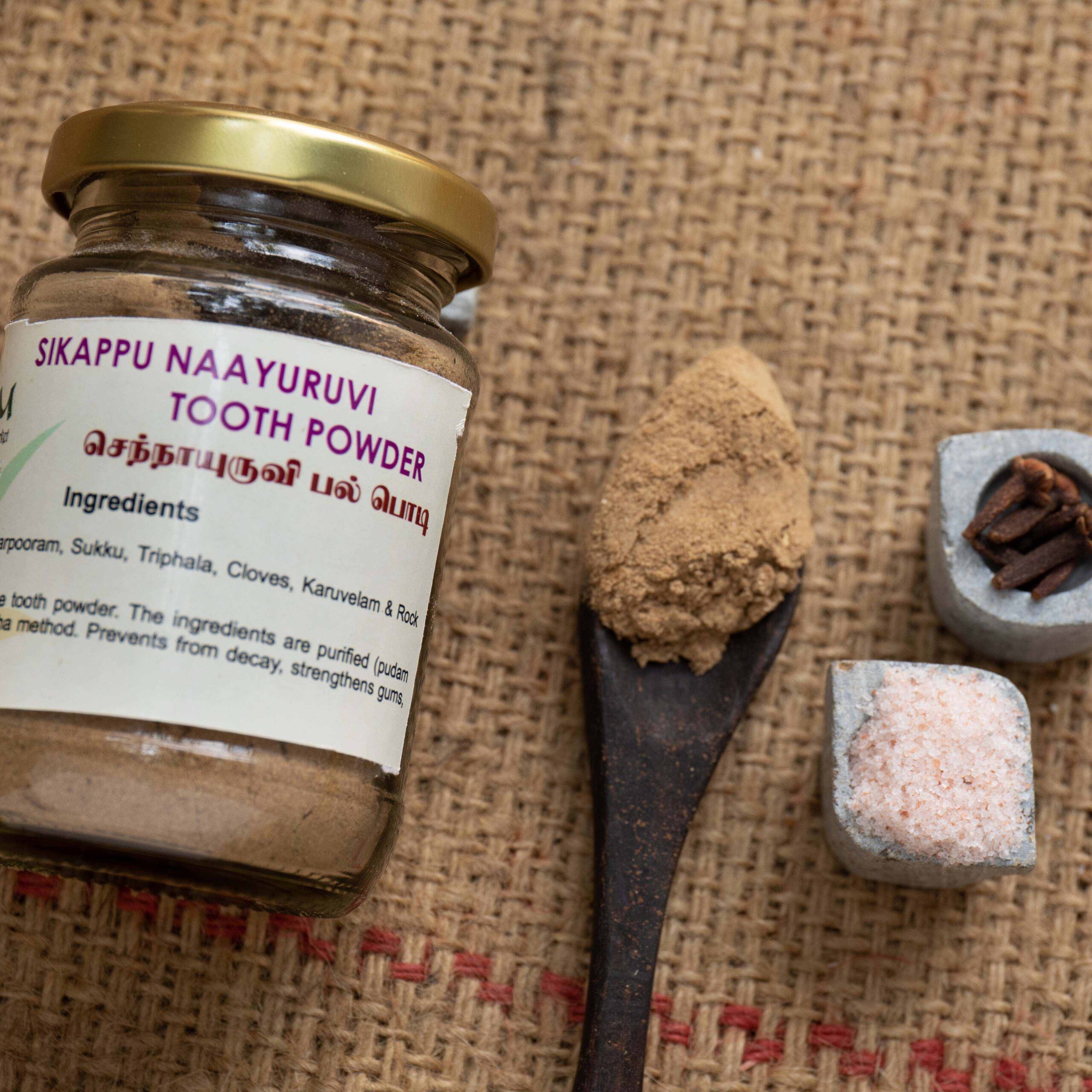 42. Naayuruvi Herbal Tooth Powder